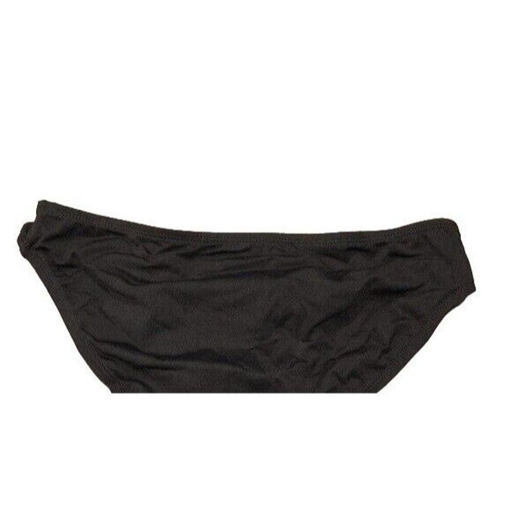 NWT Andie Swim The Bikini Bottom Medium Coverage Leg Cut Low Rise XS Black #3748 - Picture 10 of 15